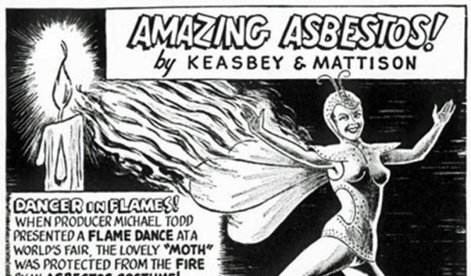 Keasbey＆Mattison Asbestos广告