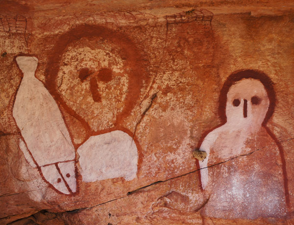 原住民洞穴艺术作品