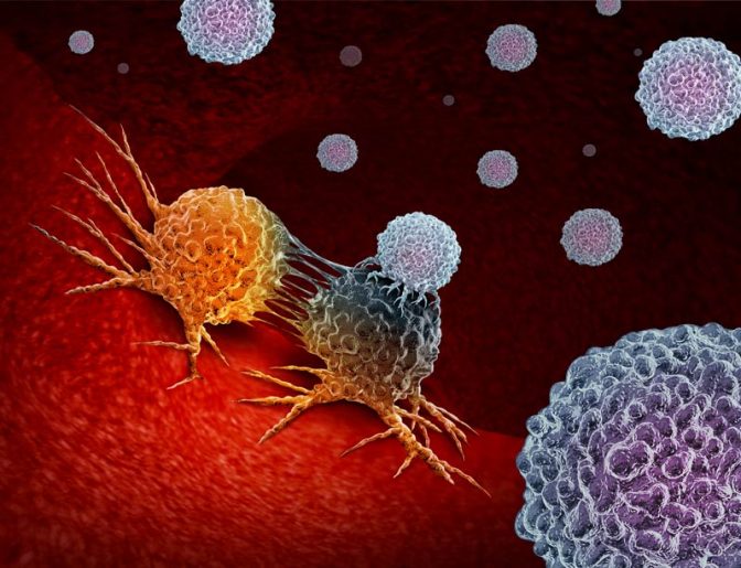 免疫疗法攻击癌细胞