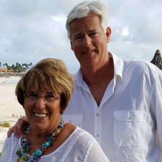 间皮瘤幸存者汤姆·罗兰和妻子乔安妮