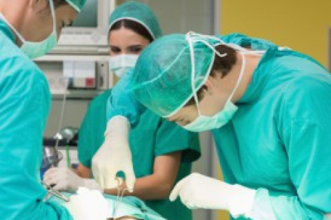 Doctors Performing Surgery